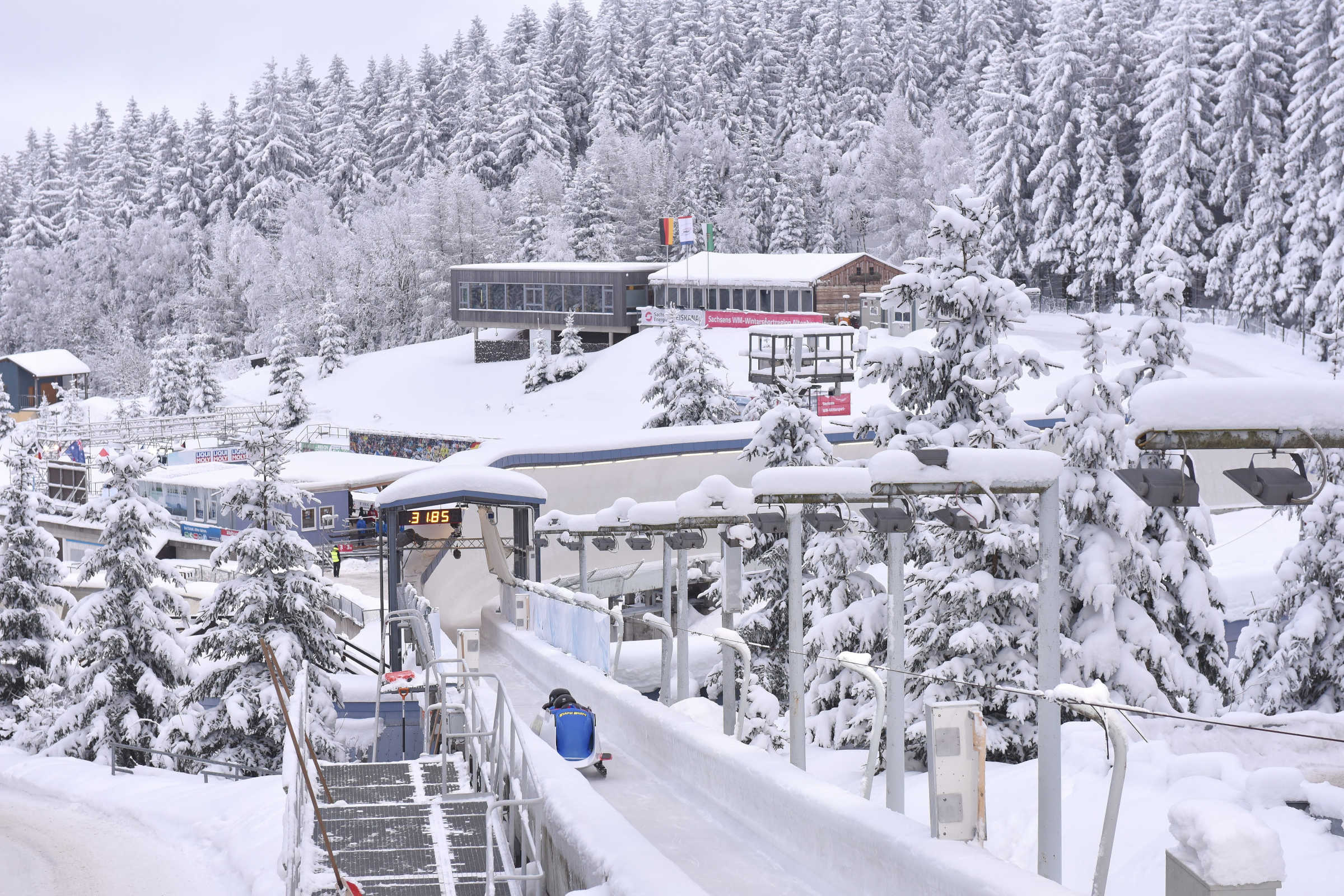Rennschlitten- und Bobbahn Altenberg